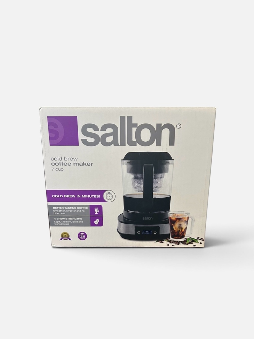 NIB Salton Cold Brew Coffee Maker
